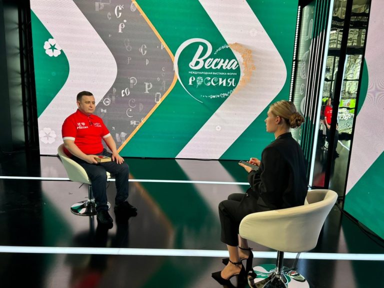 Подробнее о статье Интервью в студии выставки «Россия» на ВДНХ